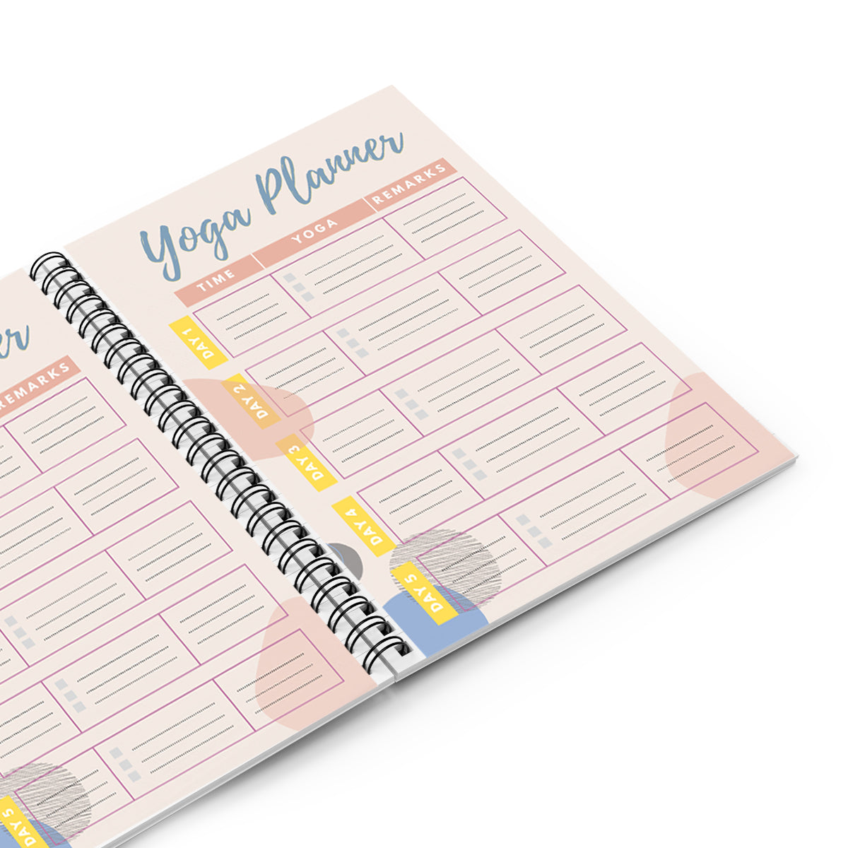 My Grief and Loss Daily Yoga Planner